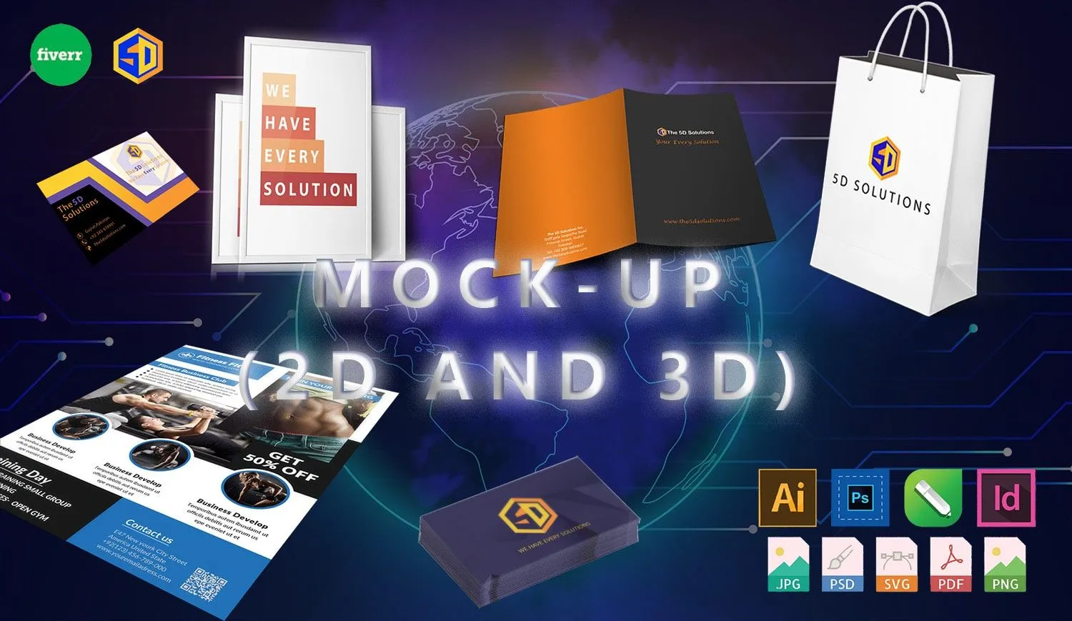 Graphic design work by Hamdan Ibne Muneer